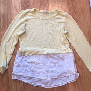 Anthropologie light sweater